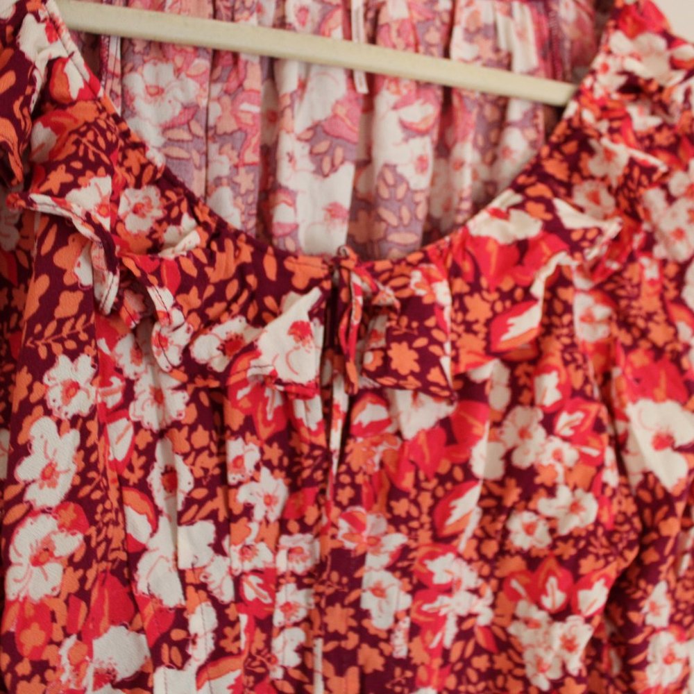 Free People Sweet Memories Floral Blouse - Picture 3 of 7